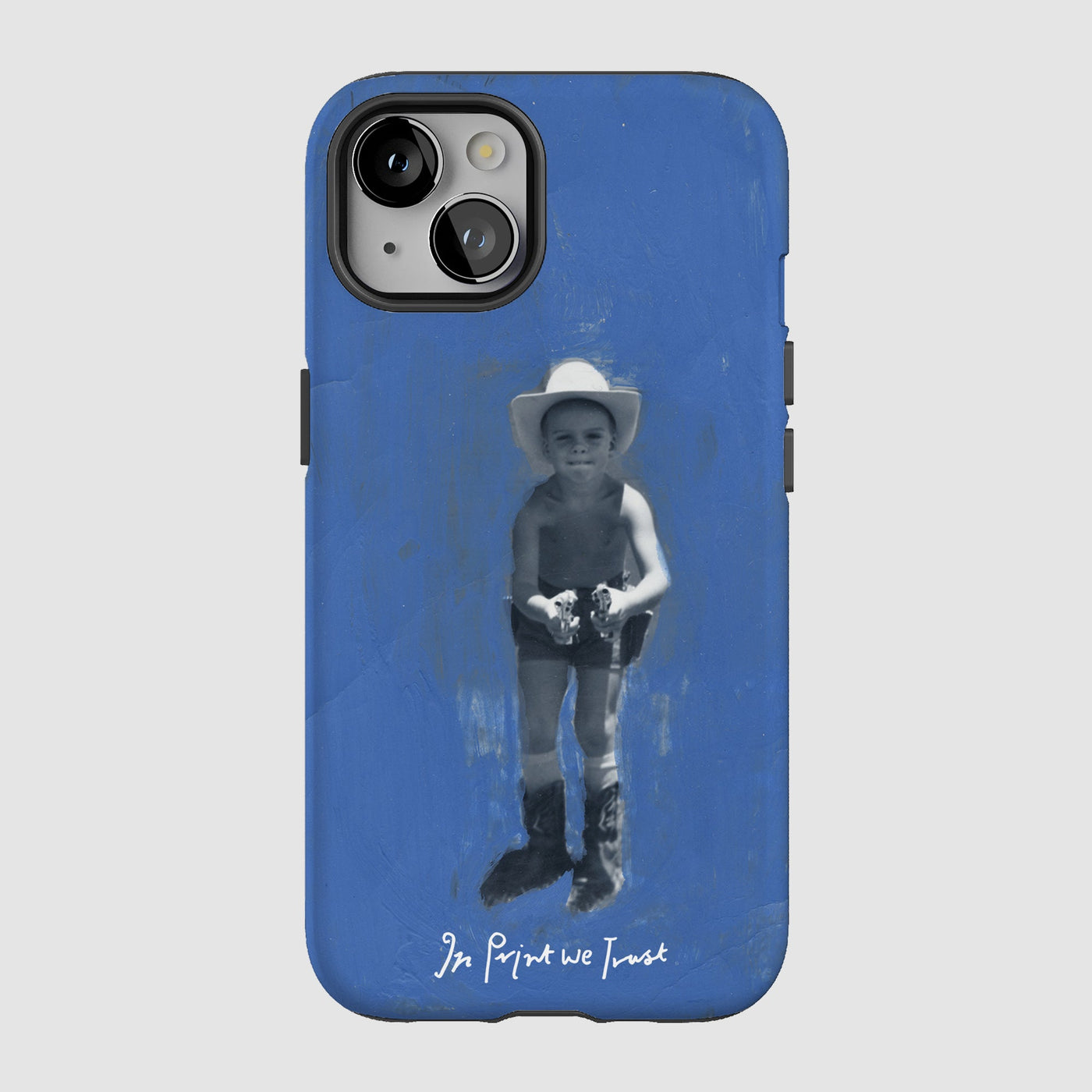 cowboy tough iPhone case - In Print We Trust