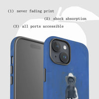 cowboy tough iPhone case - In Print We Trust