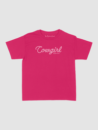 cowgirl baby tee - In Print We Trust
