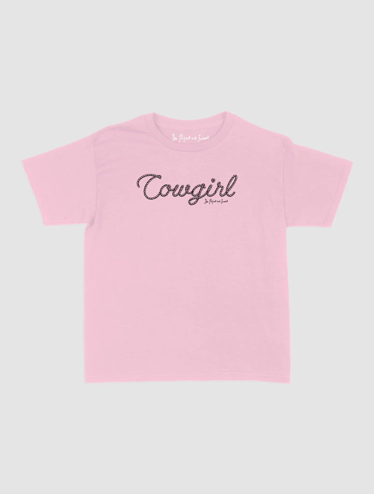 cowgirl baby tee - In Print We Trust