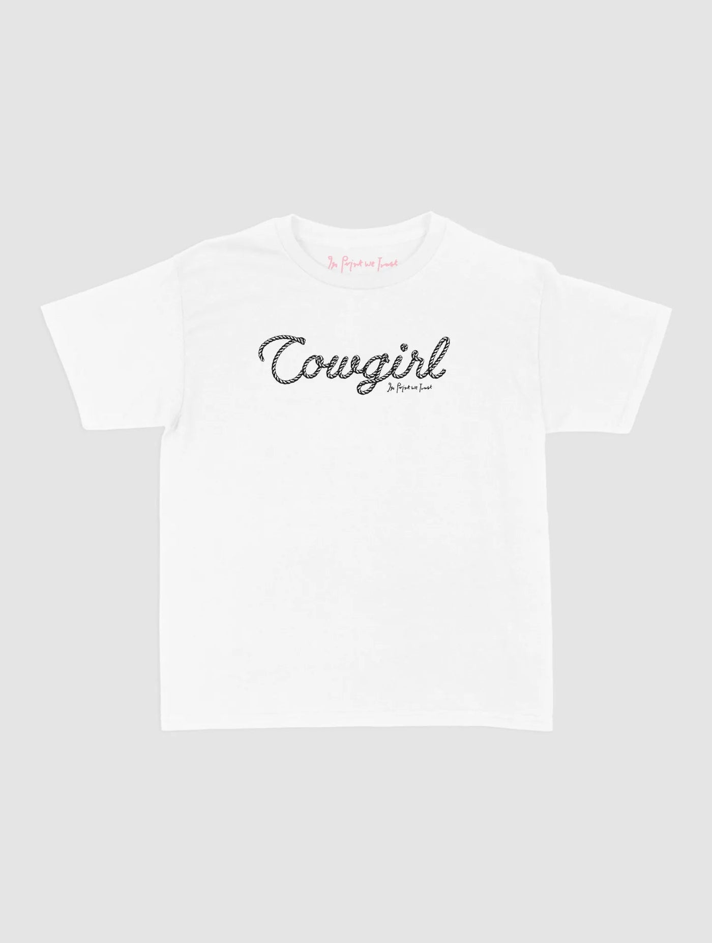 cowgirl baby tee - In Print We Trust