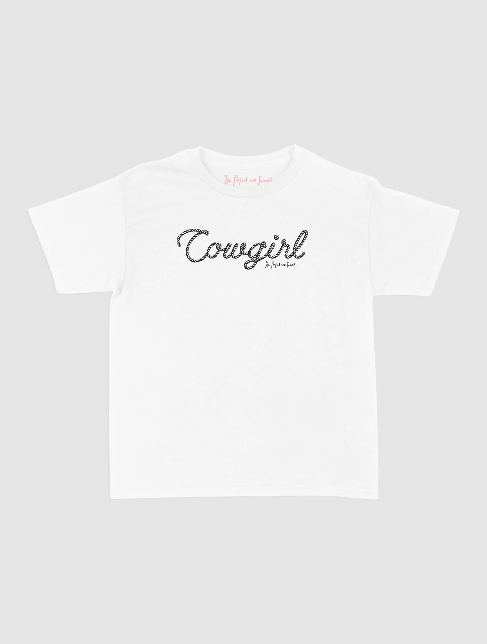 cowgirl baby tee - In Print We Trust