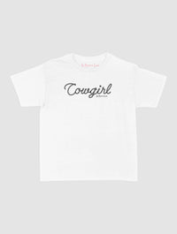 cowgirl baby tee - In Print We Trust