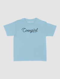 cowgirl baby tee - In Print We Trust