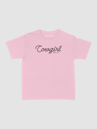 cowgirl baby tee - In Print We Trust