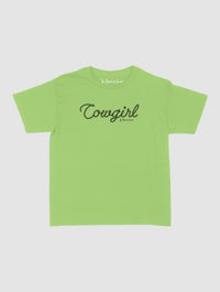 cowgirl baby tee - In Print We Trust