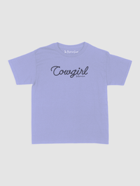 cowgirl baby tee - In Print We Trust
