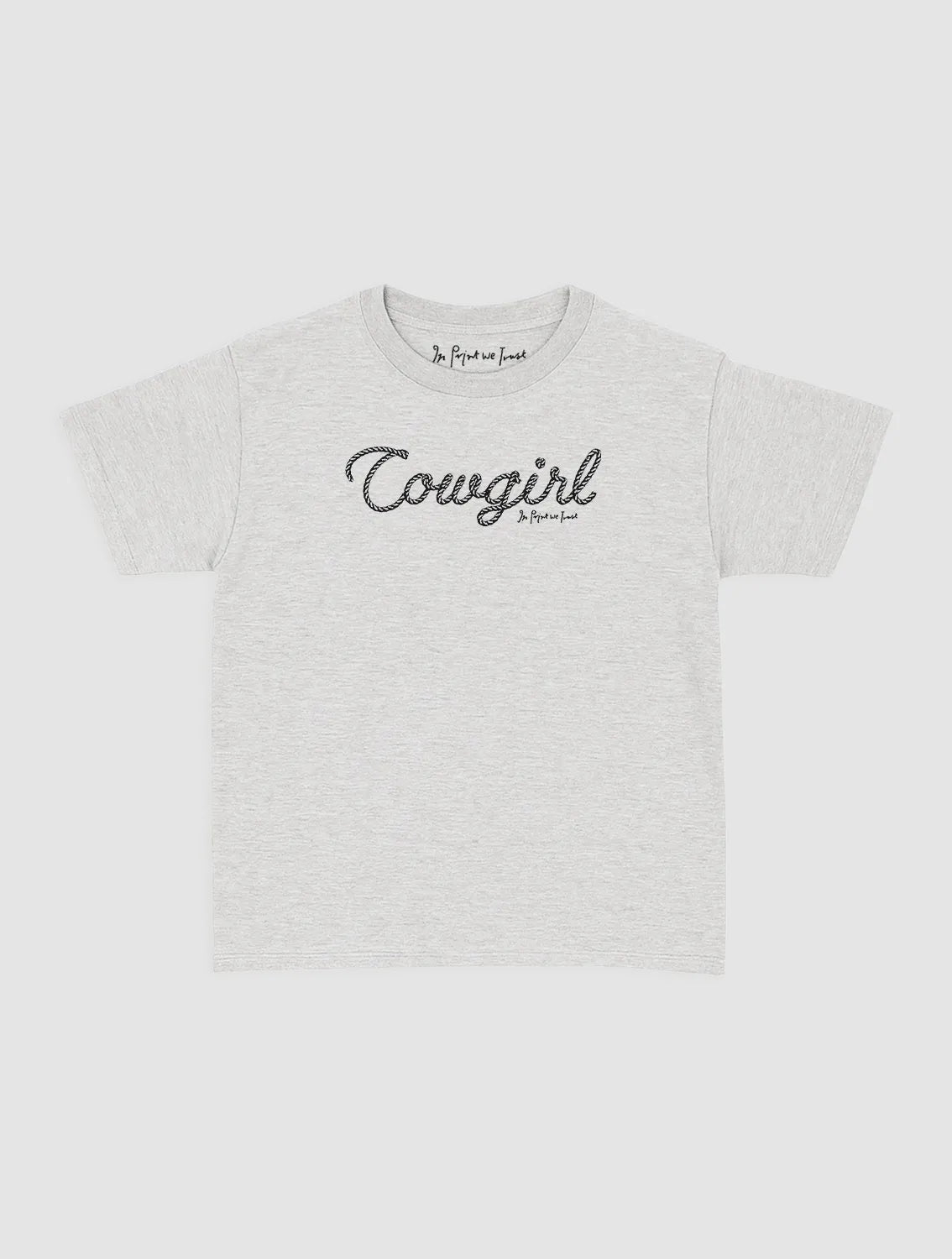 cowgirl baby tee - In Print We Trust