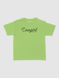 cowgirl baby tee - In Print We Trust