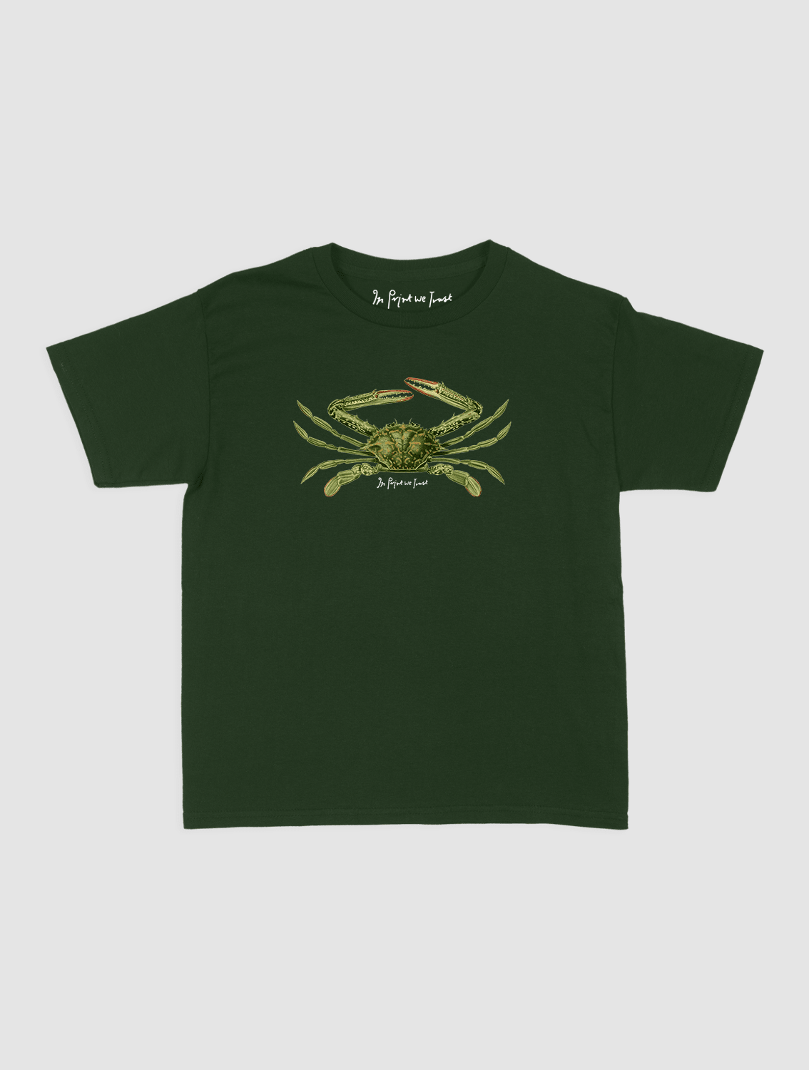 crabby baby tee - In Print We Trust