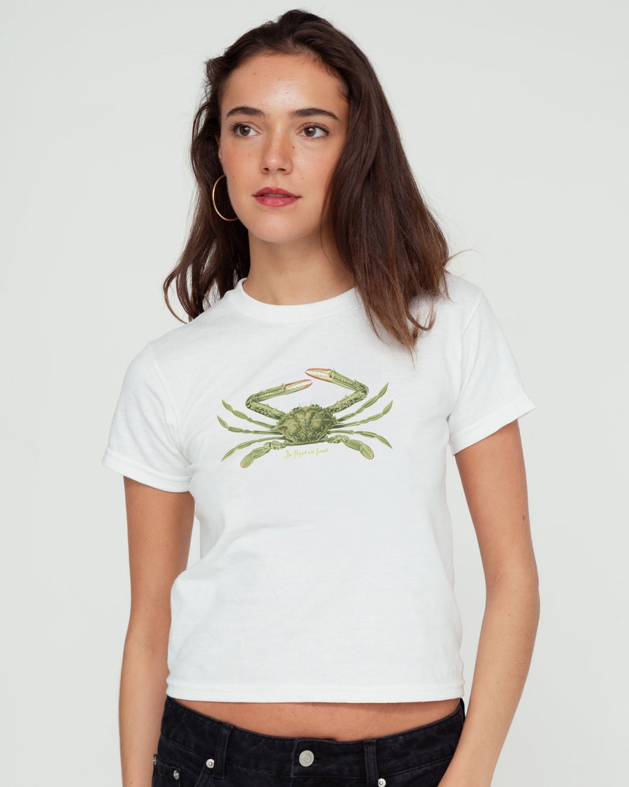 crabby baby tee - In Print We Trust