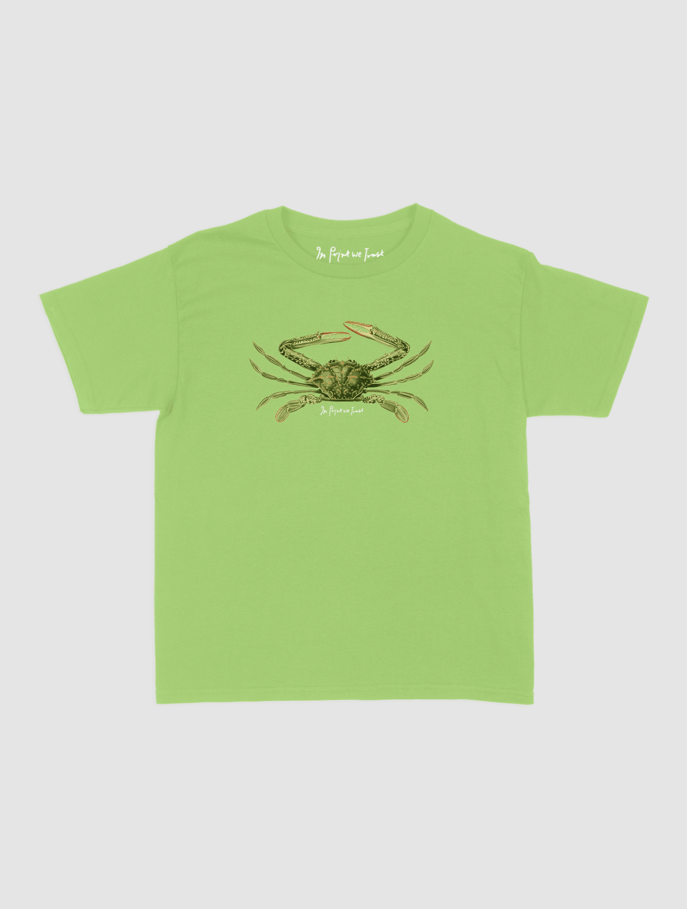 crabby baby tee - In Print We Trust