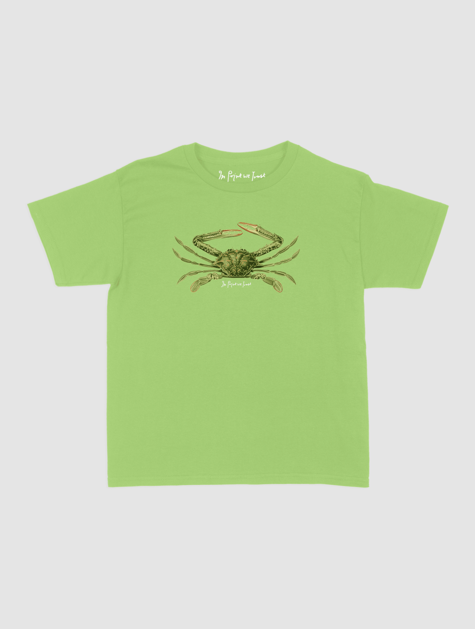 crabby baby tee - In Print We Trust