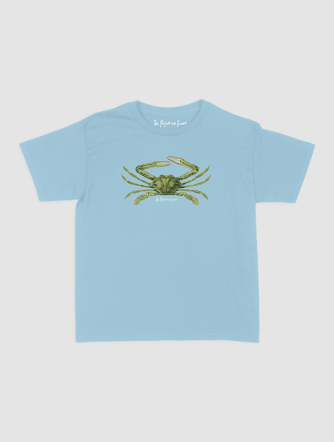 crabby baby tee - In Print We Trust