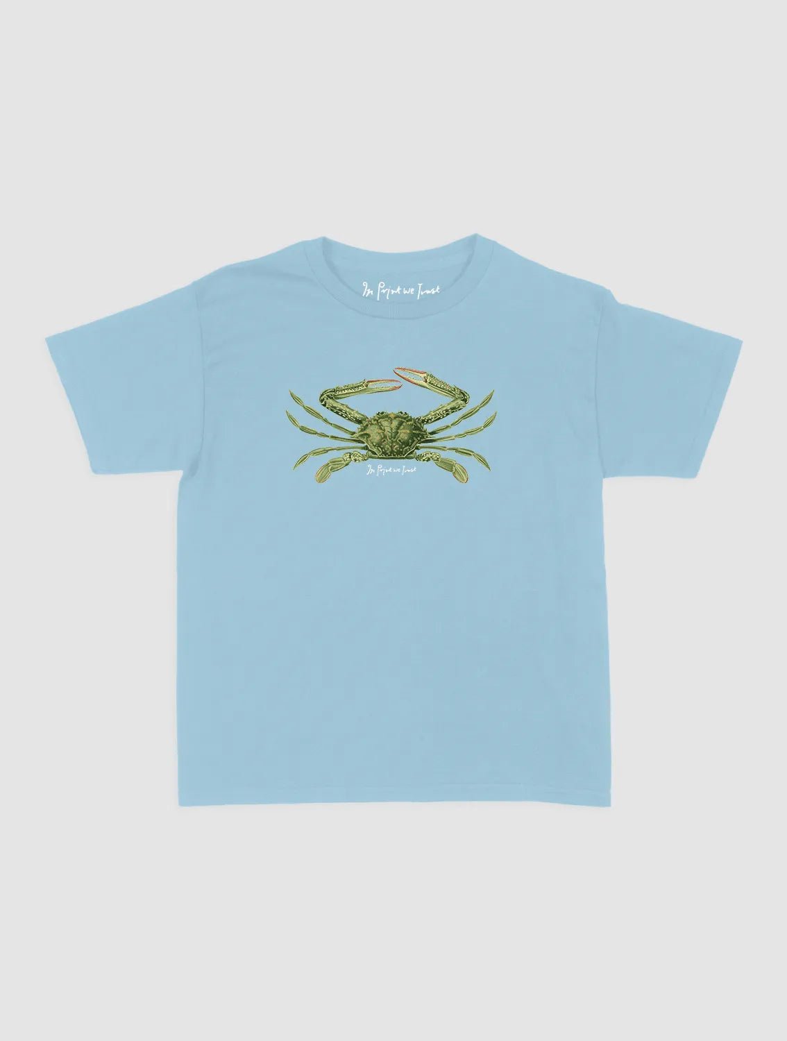 crabby baby tee - In Print We Trust