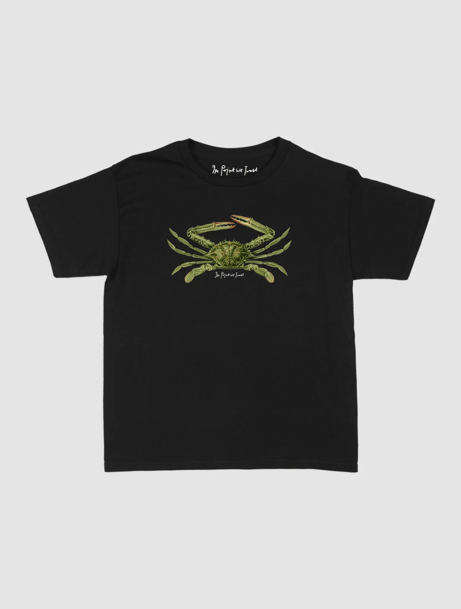 crabby baby tee - In Print We Trust