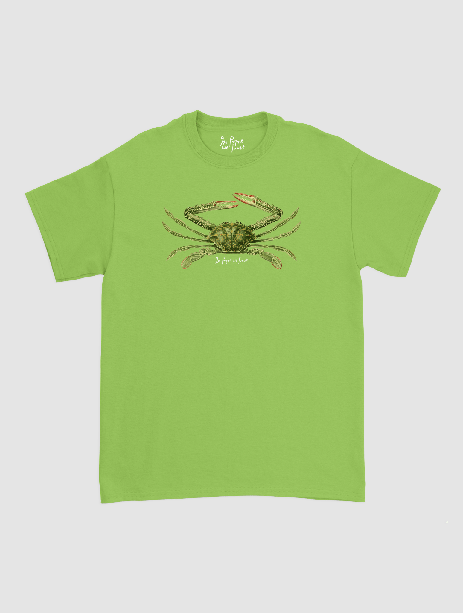 crabby classic tee - In Print We Trust