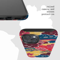 crane tough iPhone case - In Print We Trust