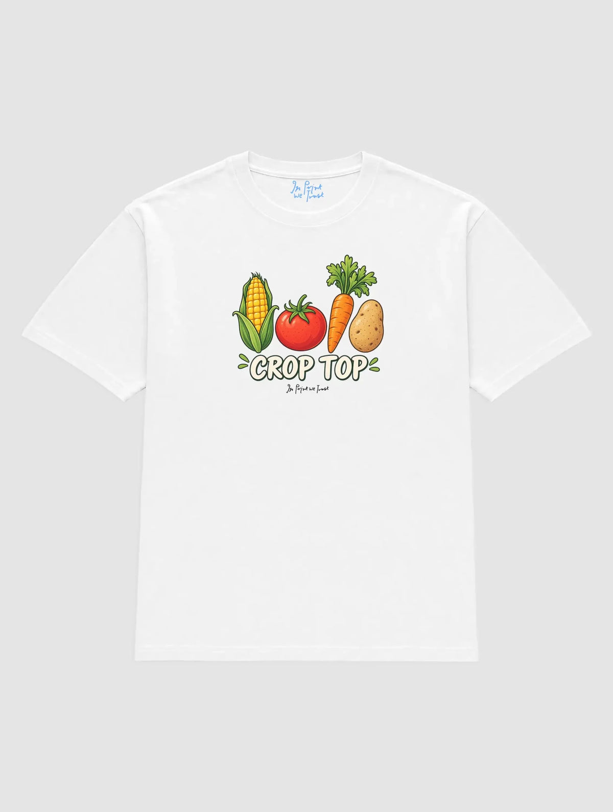 crop top - In Print We Trust
