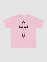 cross baby tee - In Print We Trust
