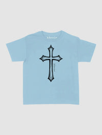 cross baby tee - In Print We Trust
