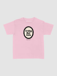 crying but cute crochet baby tee - In Print We Trust