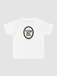 crying but cute crochet baby tee - In Print We Trust