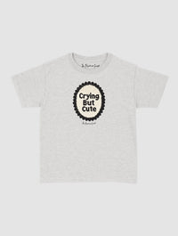 crying but cute crochet baby tee - In Print We Trust