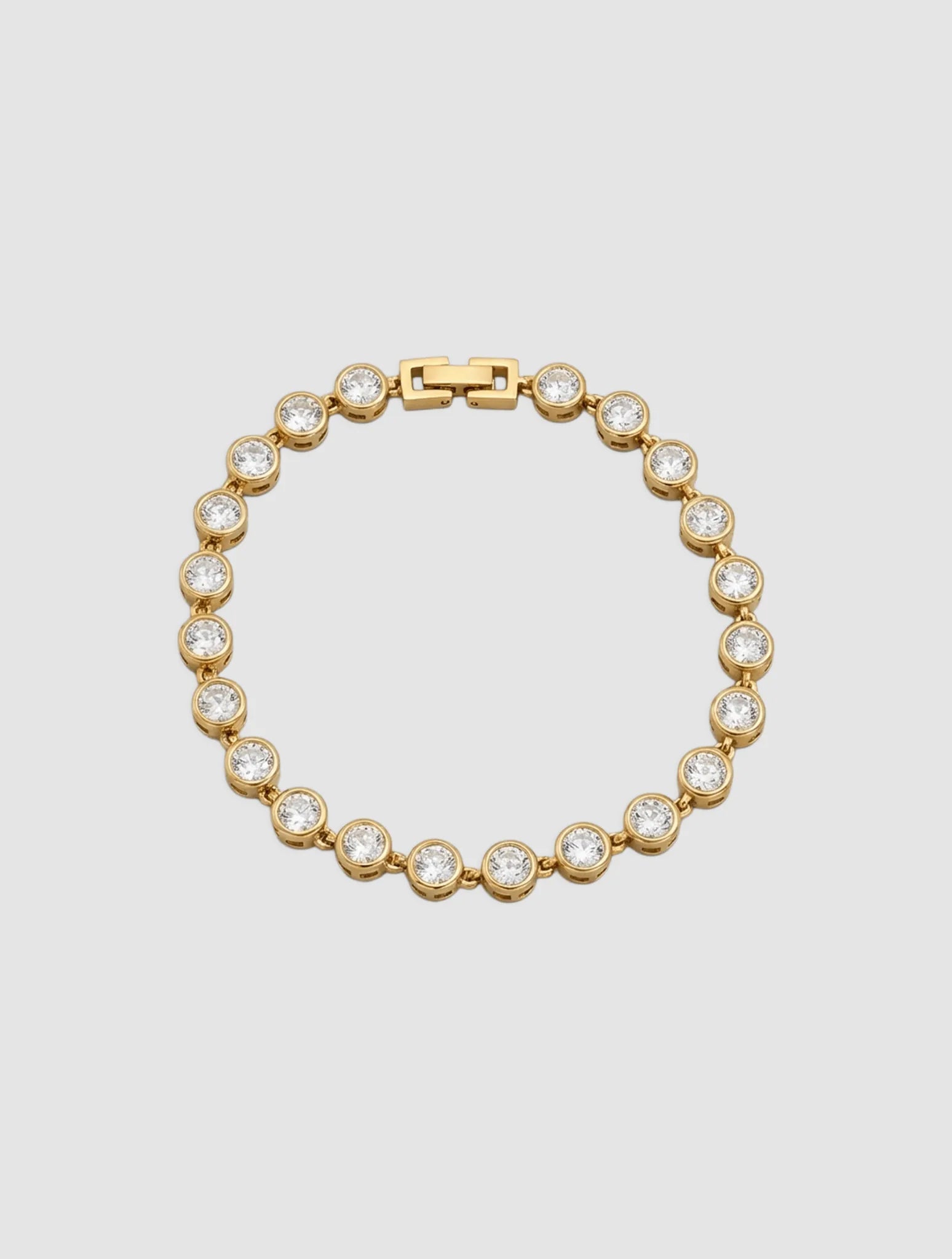 crystal tennis bracelet - In Print We Trust