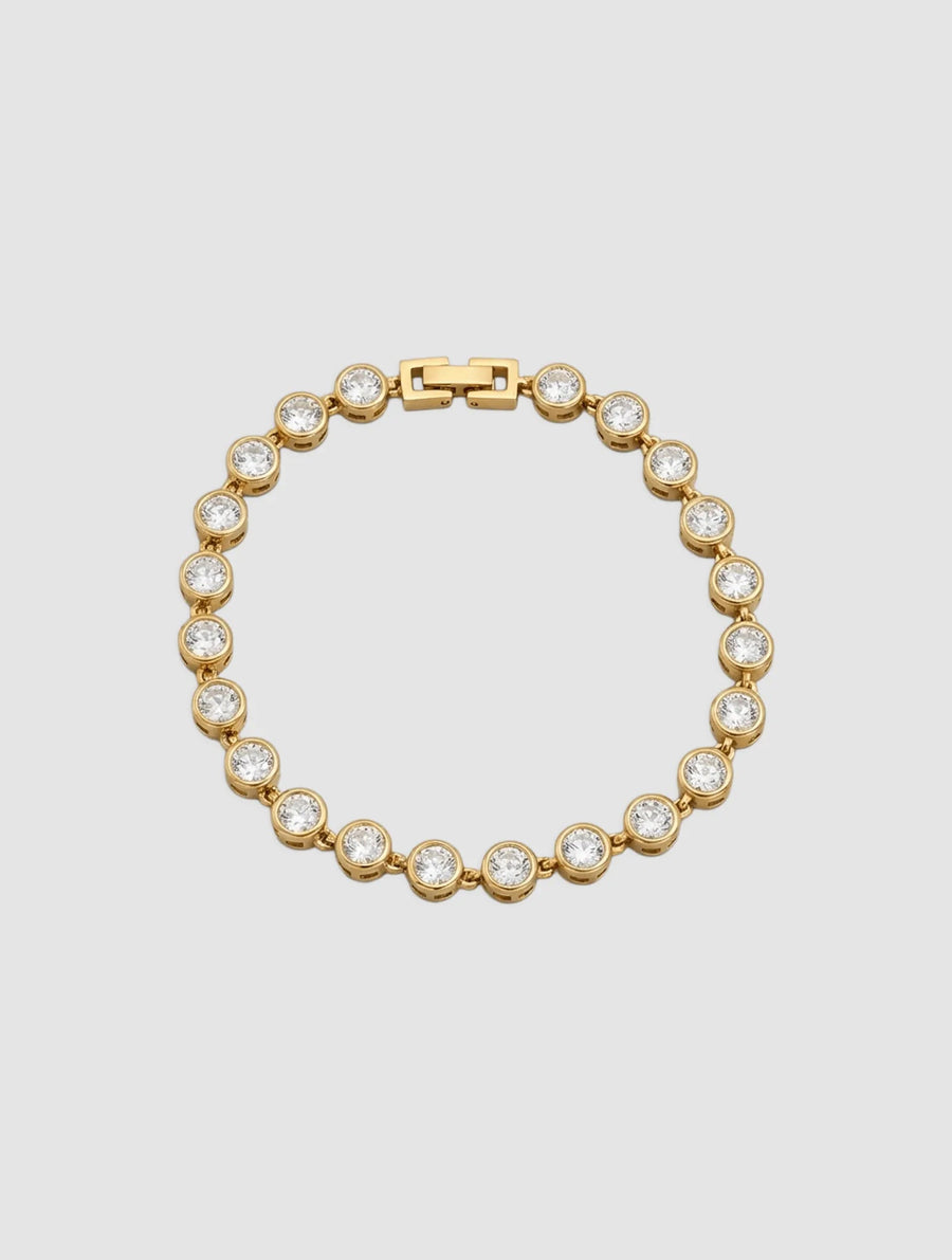 crystal tennis bracelet - In Print We Trust