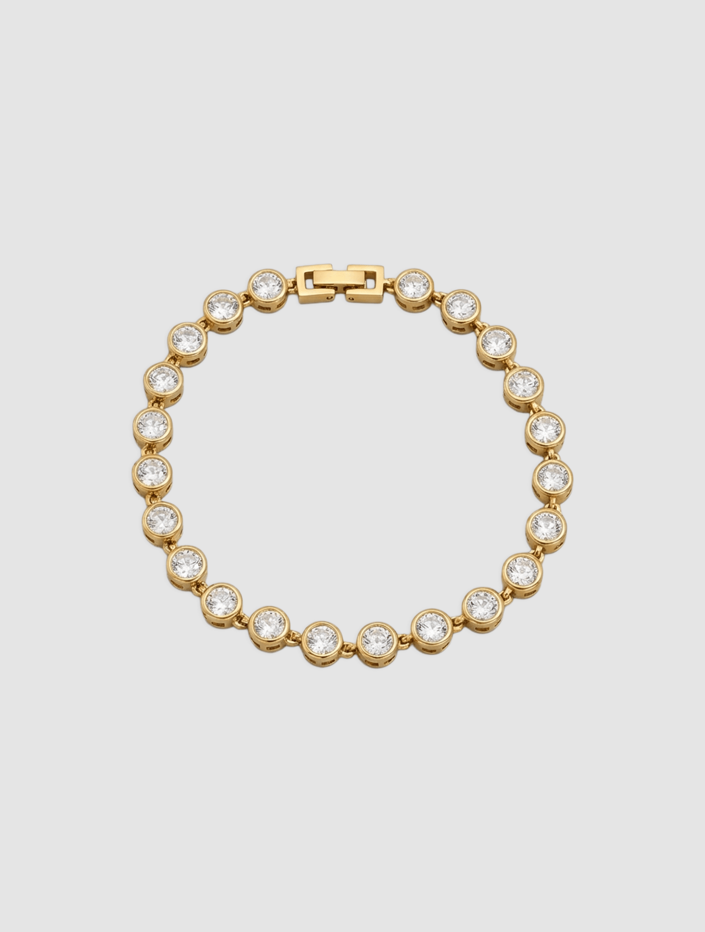 crystal tennis bracelet - In Print We Trust
