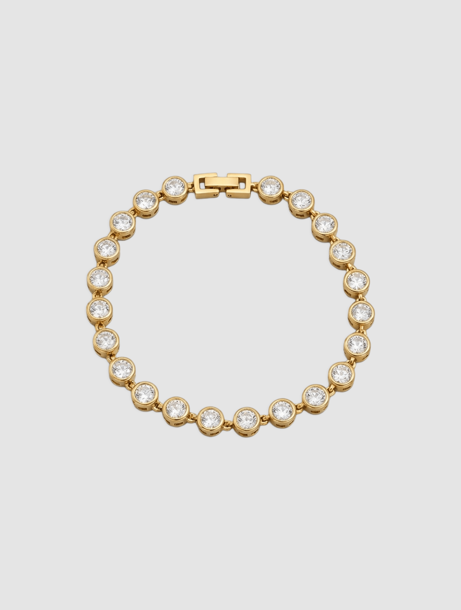 crystal tennis bracelet - In Print We Trust