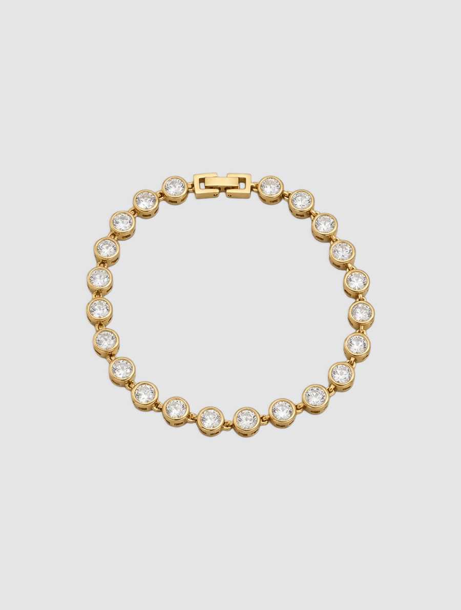 crystal tennis bracelet - In Print We Trust