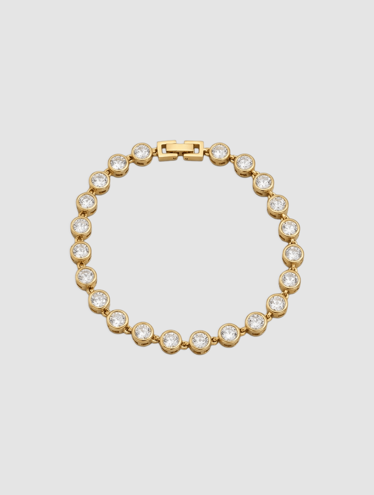 crystal tennis bracelet - In Print We Trust