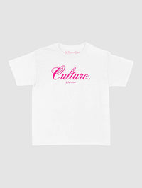 culture baby tee - In Print We Trust