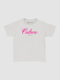 culture baby tee - In Print We Trust