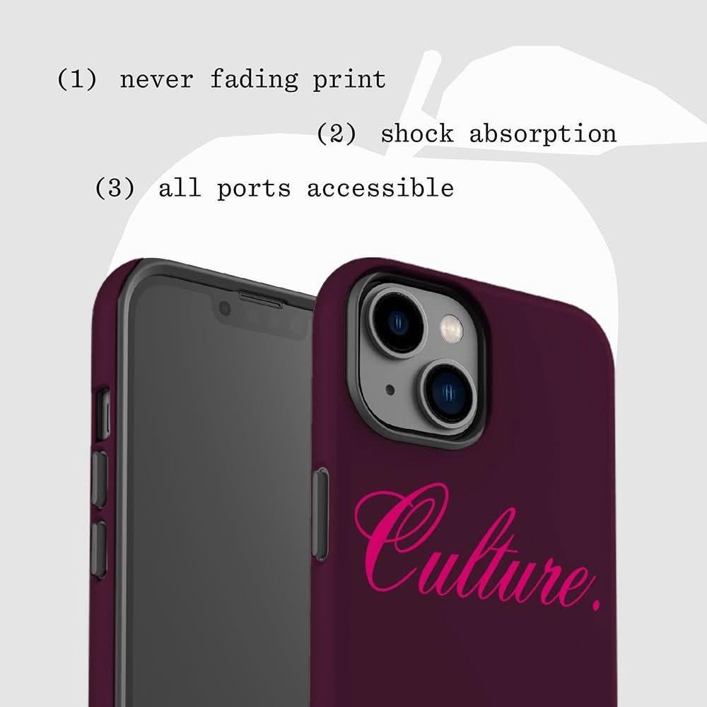 culture tough iPhone case - In Print We Trust