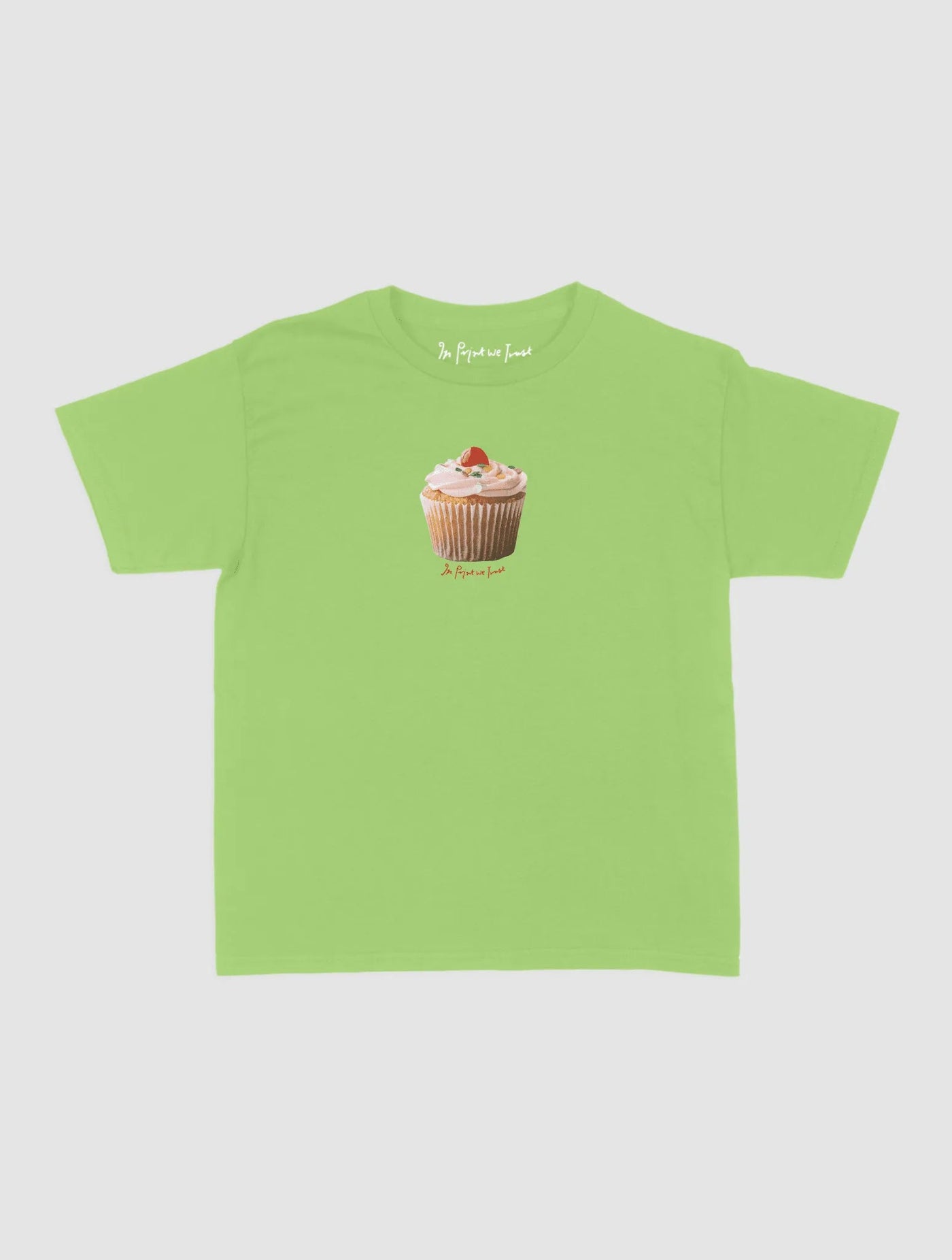 cupcake baby tee - In Print We Trust