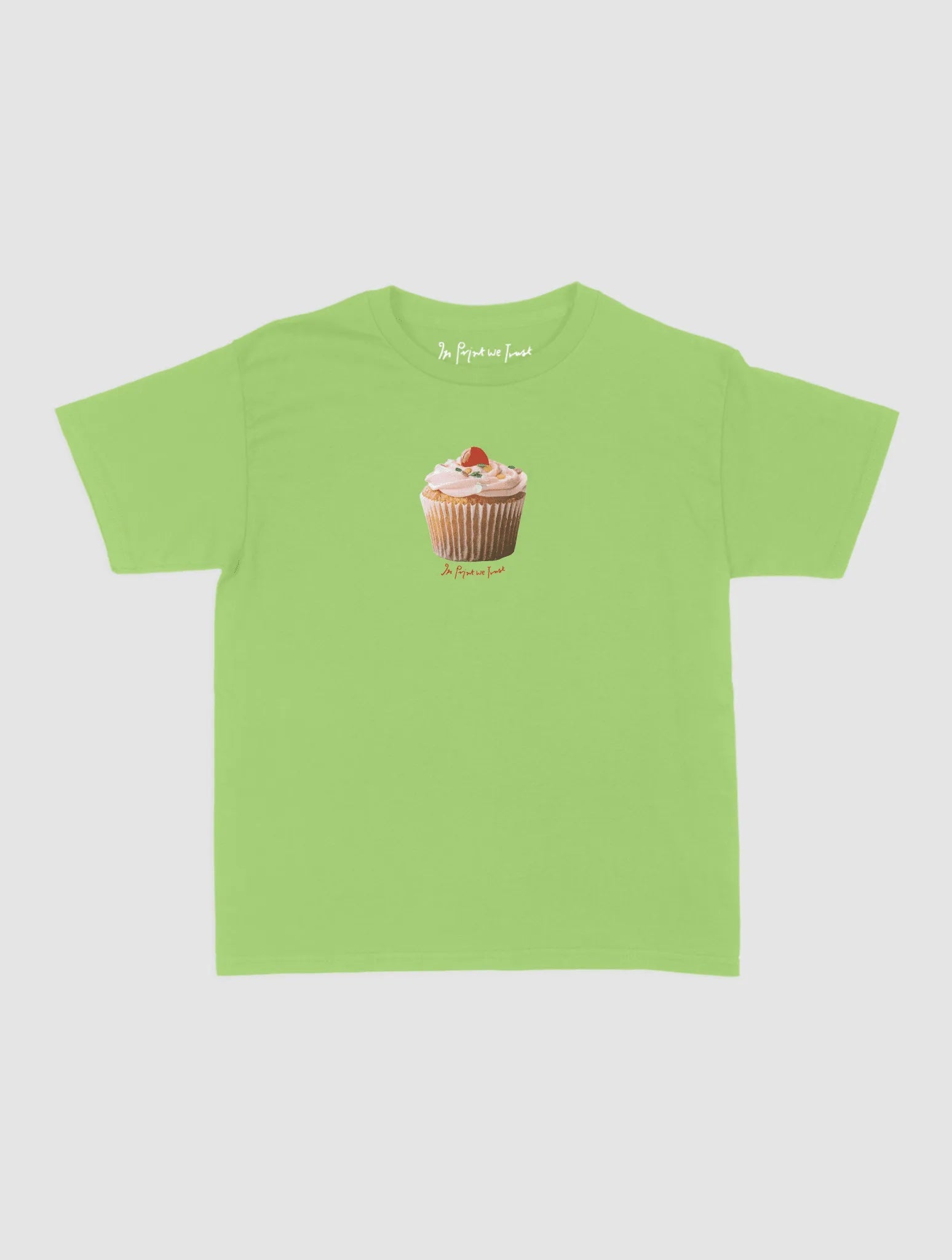 cupcake baby tee - In Print We Trust