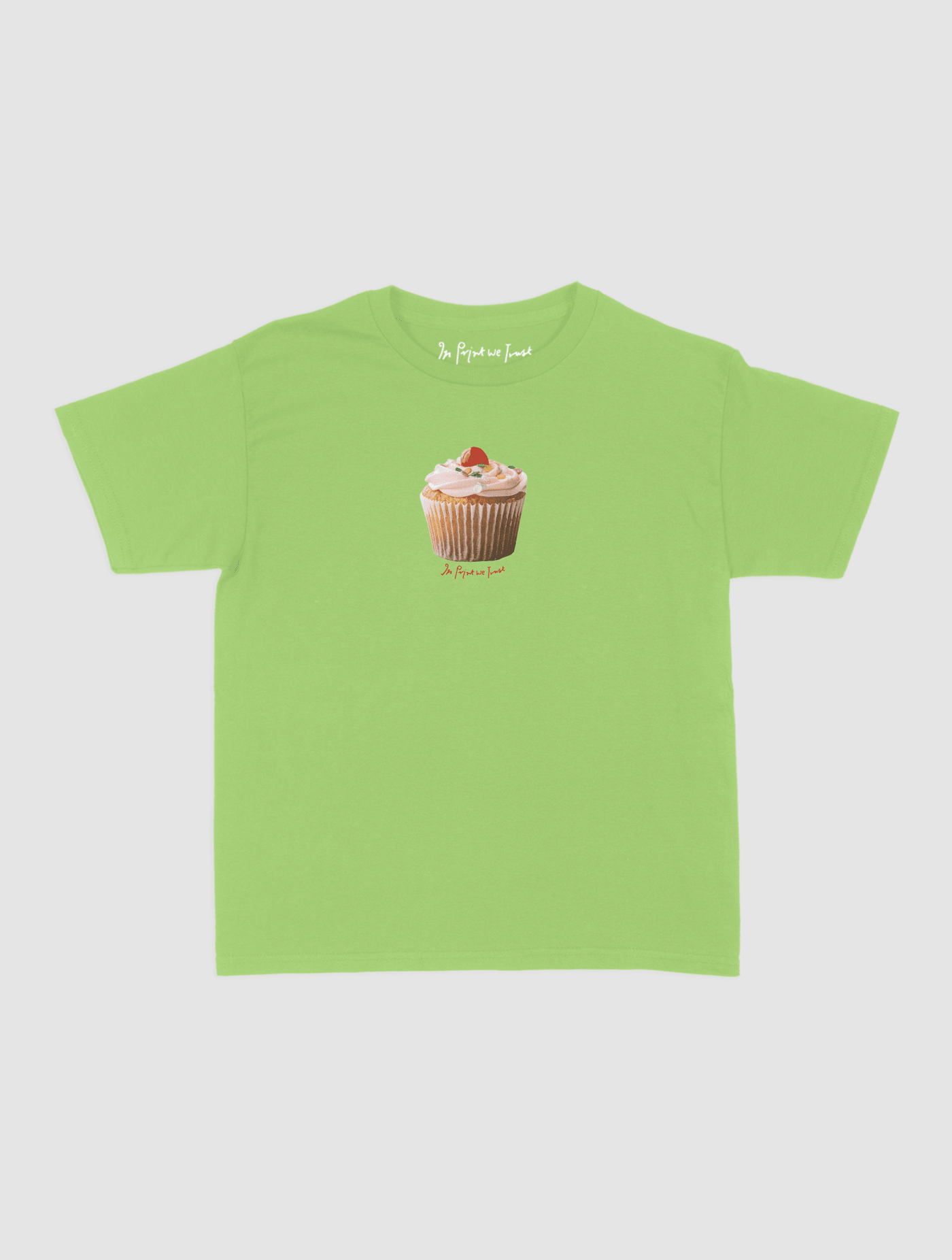 cupcake baby tee - In Print We Trust