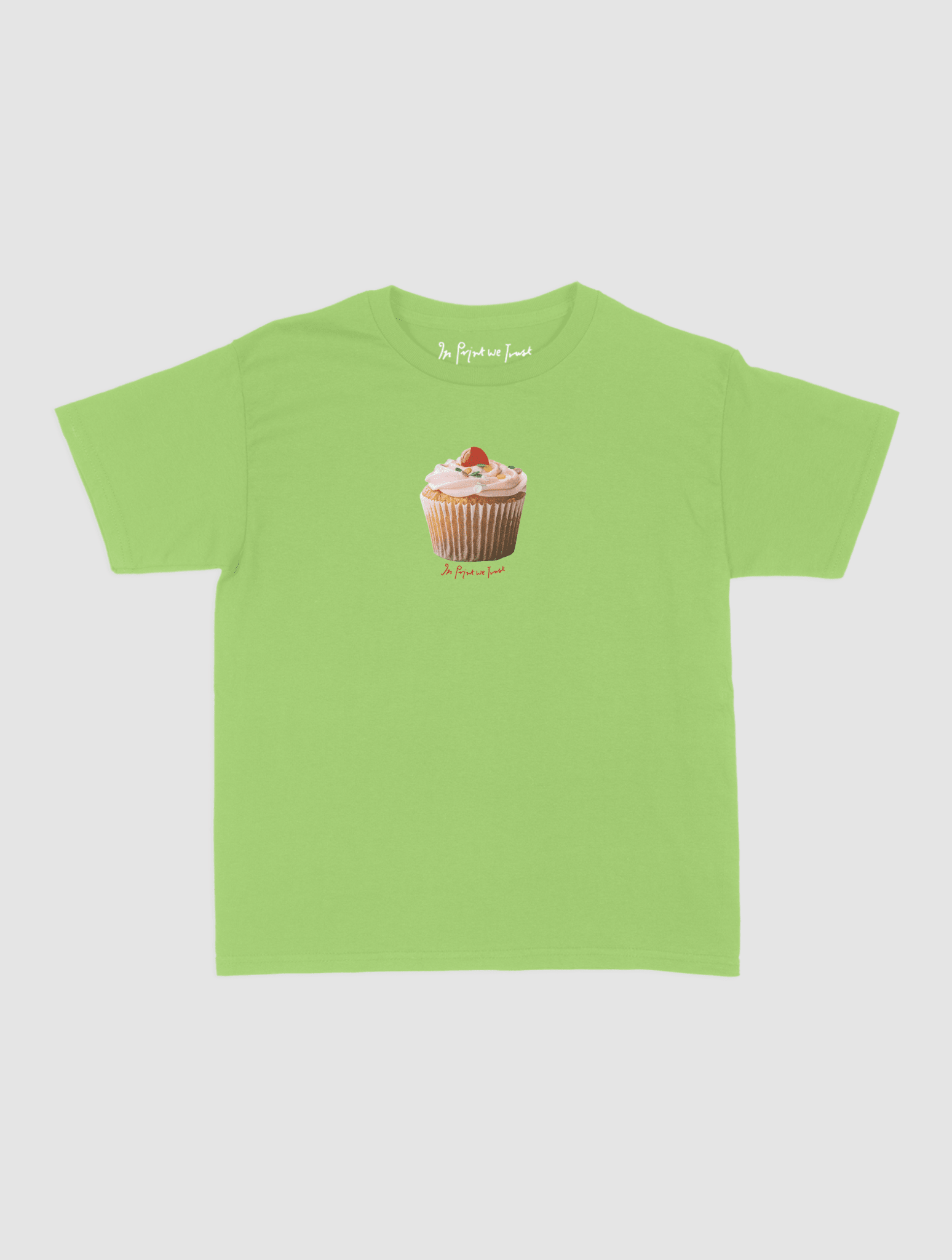 cupcake baby tee - In Print We Trust