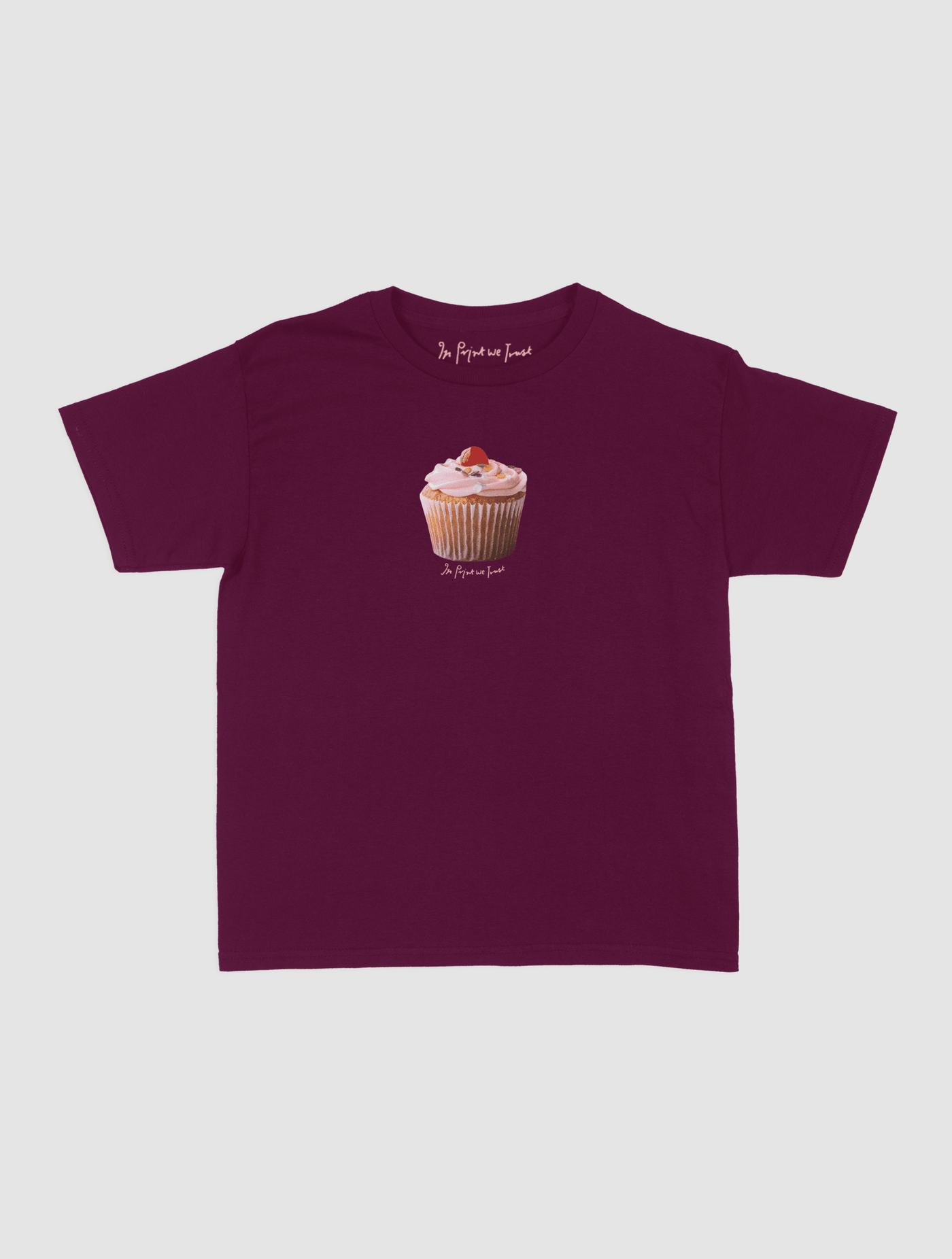 cupcake baby tee - In Print We Trust