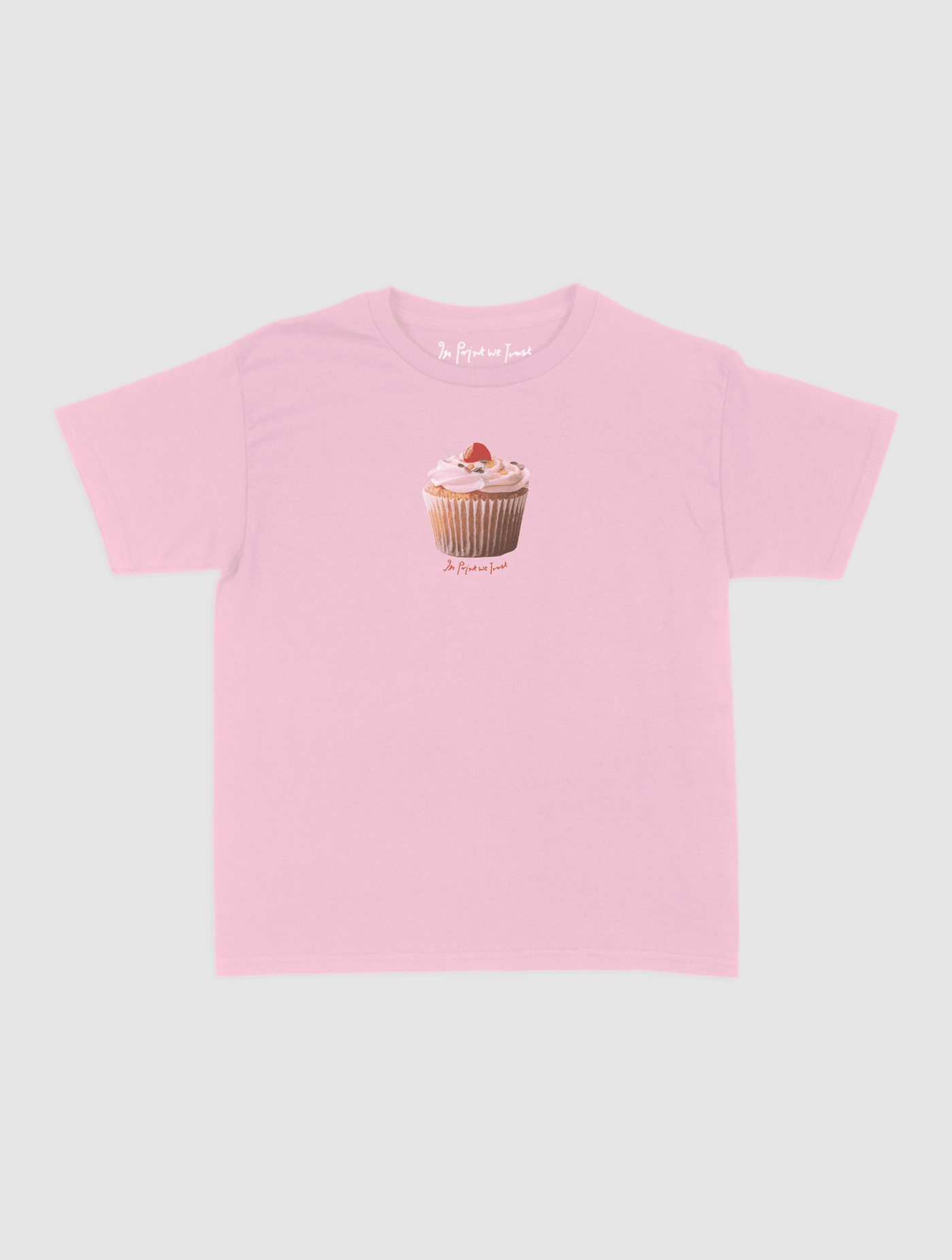 cupcake baby tee - In Print We Trust