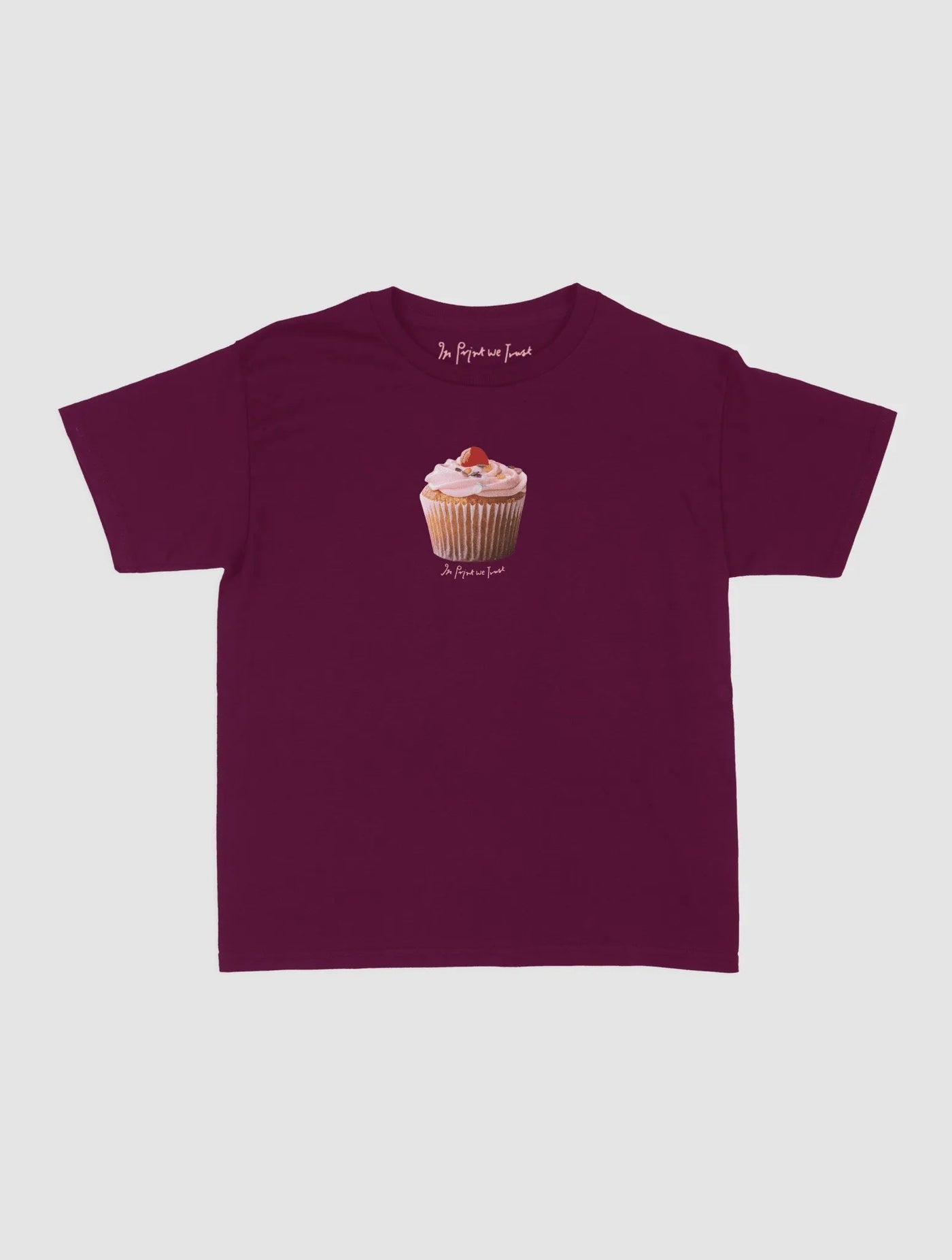 cupcake baby tee - In Print We Trust