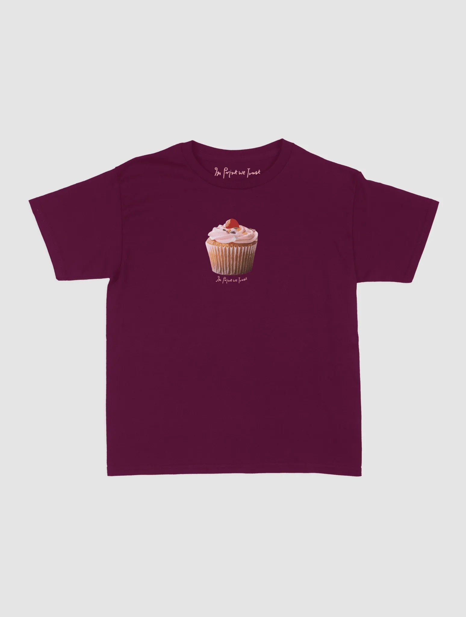 cupcake baby tee - In Print We Trust