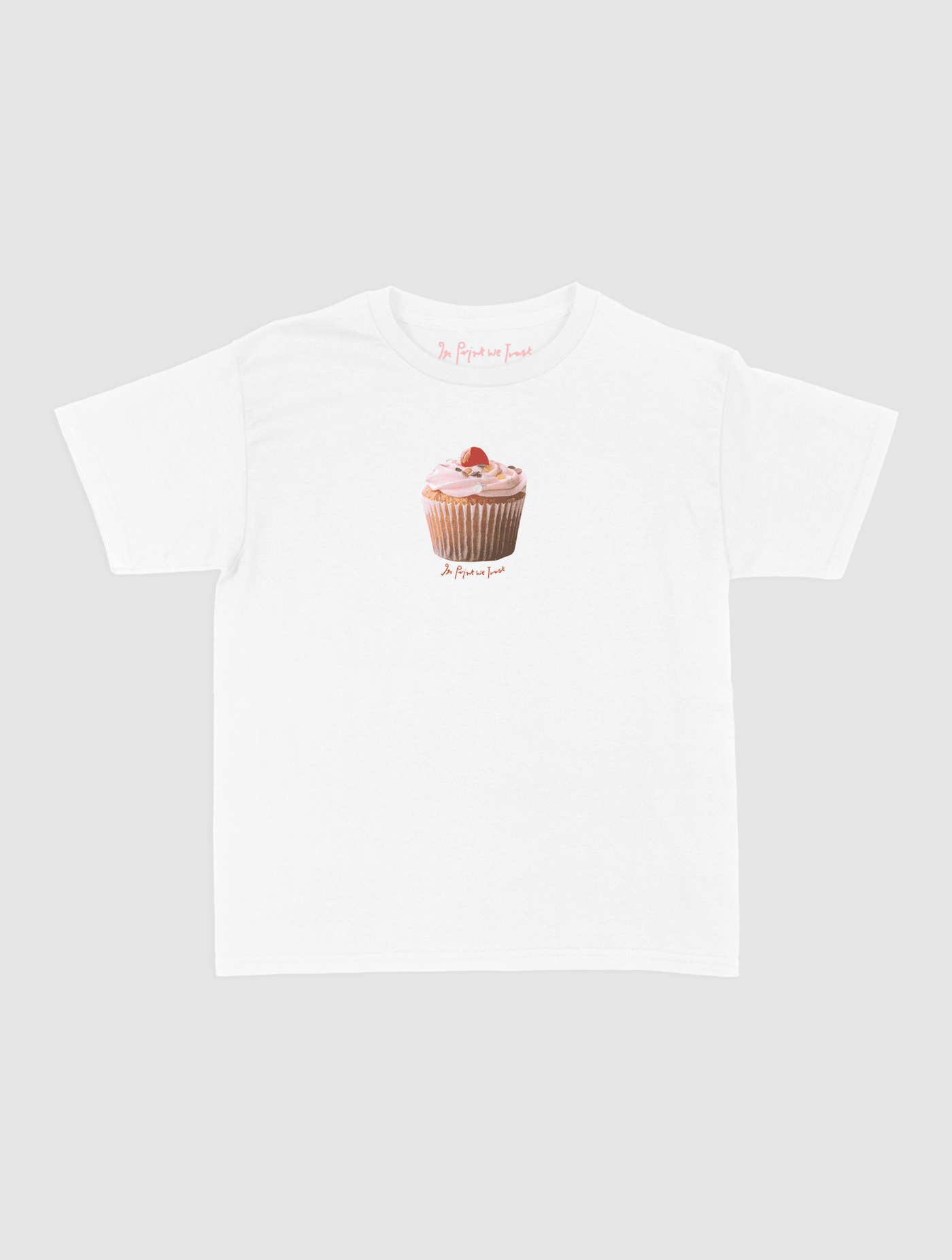 cupcake baby tee - In Print We Trust