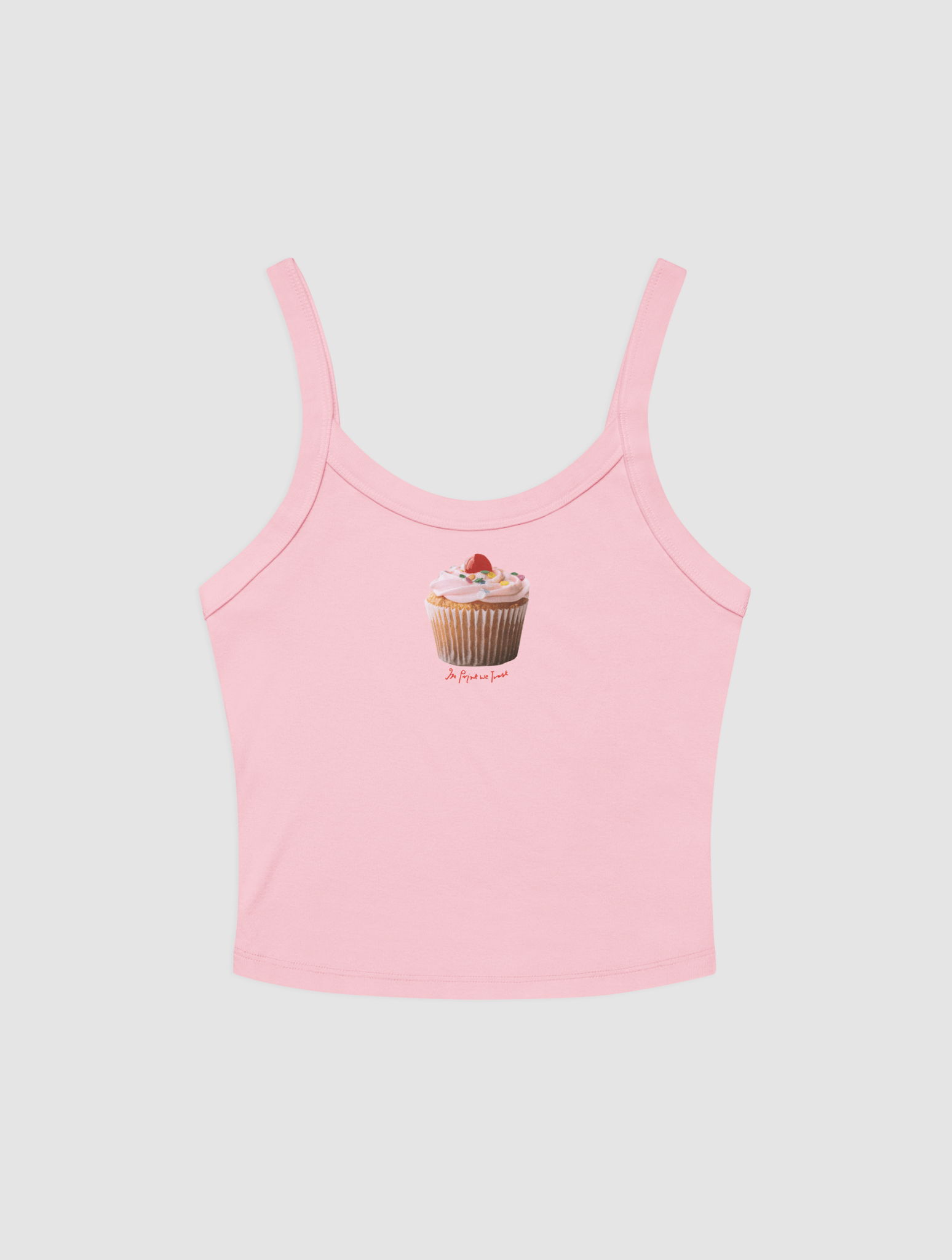 cupcake tank top - In Print We Trust