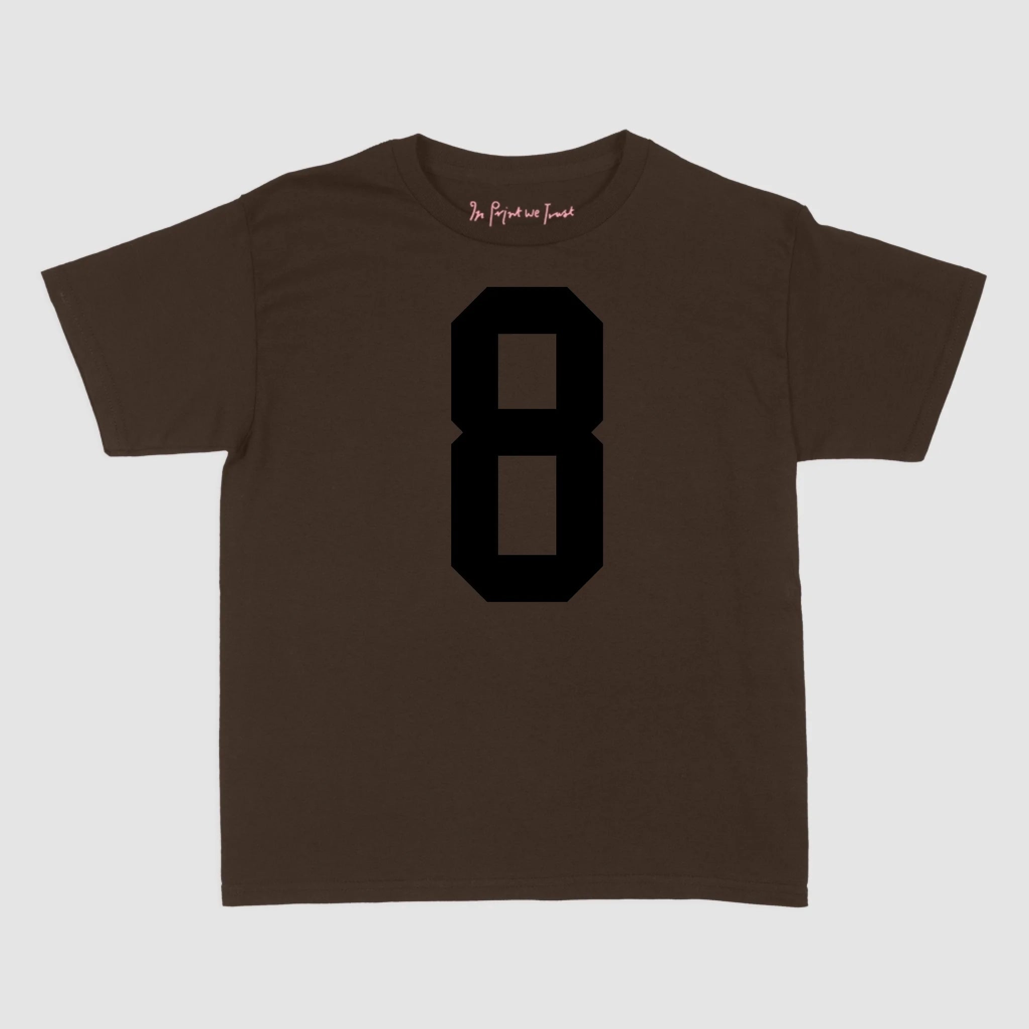 custom number baby tee - In Print We Trust