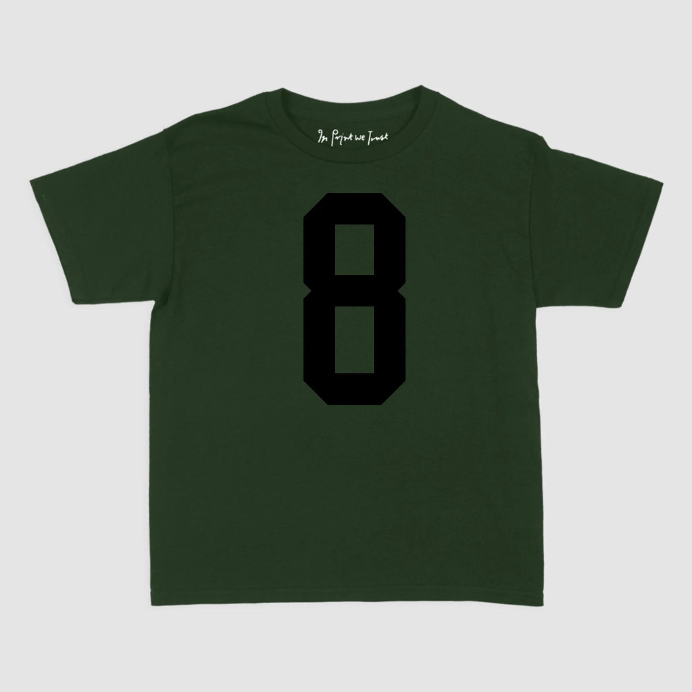 custom number baby tee - In Print We Trust