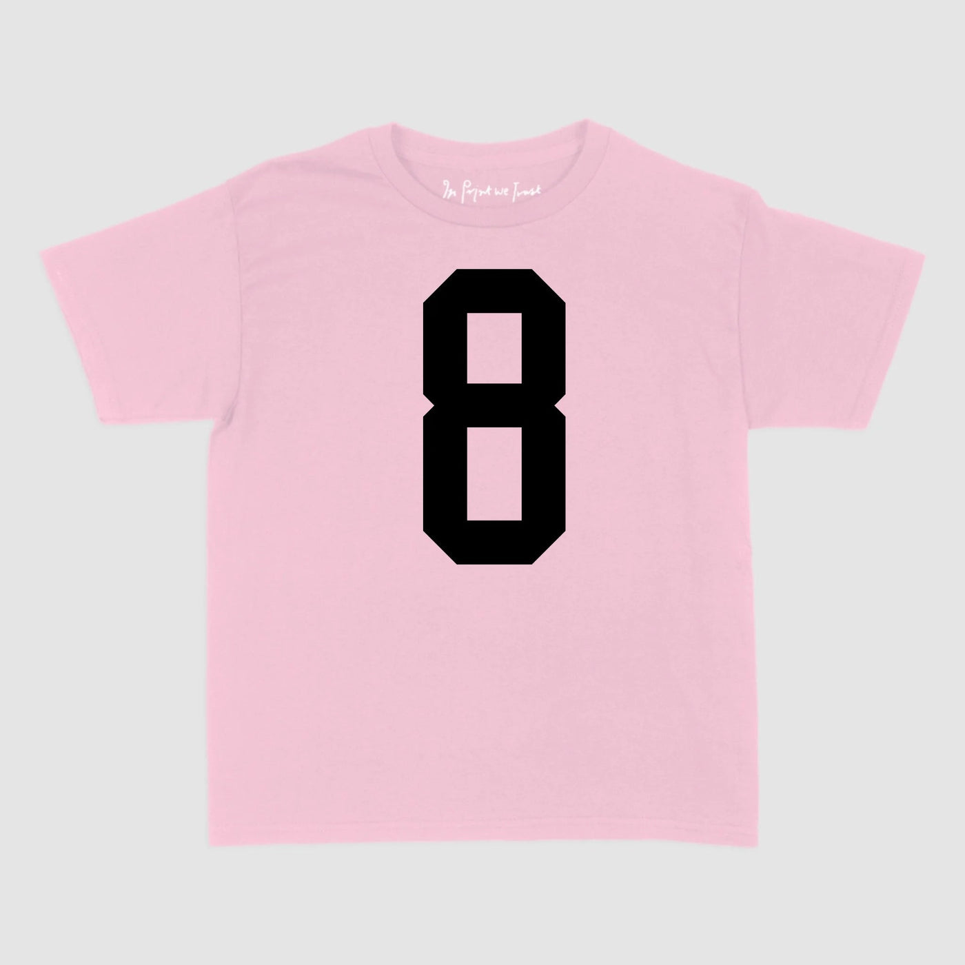 custom number baby tee - In Print We Trust